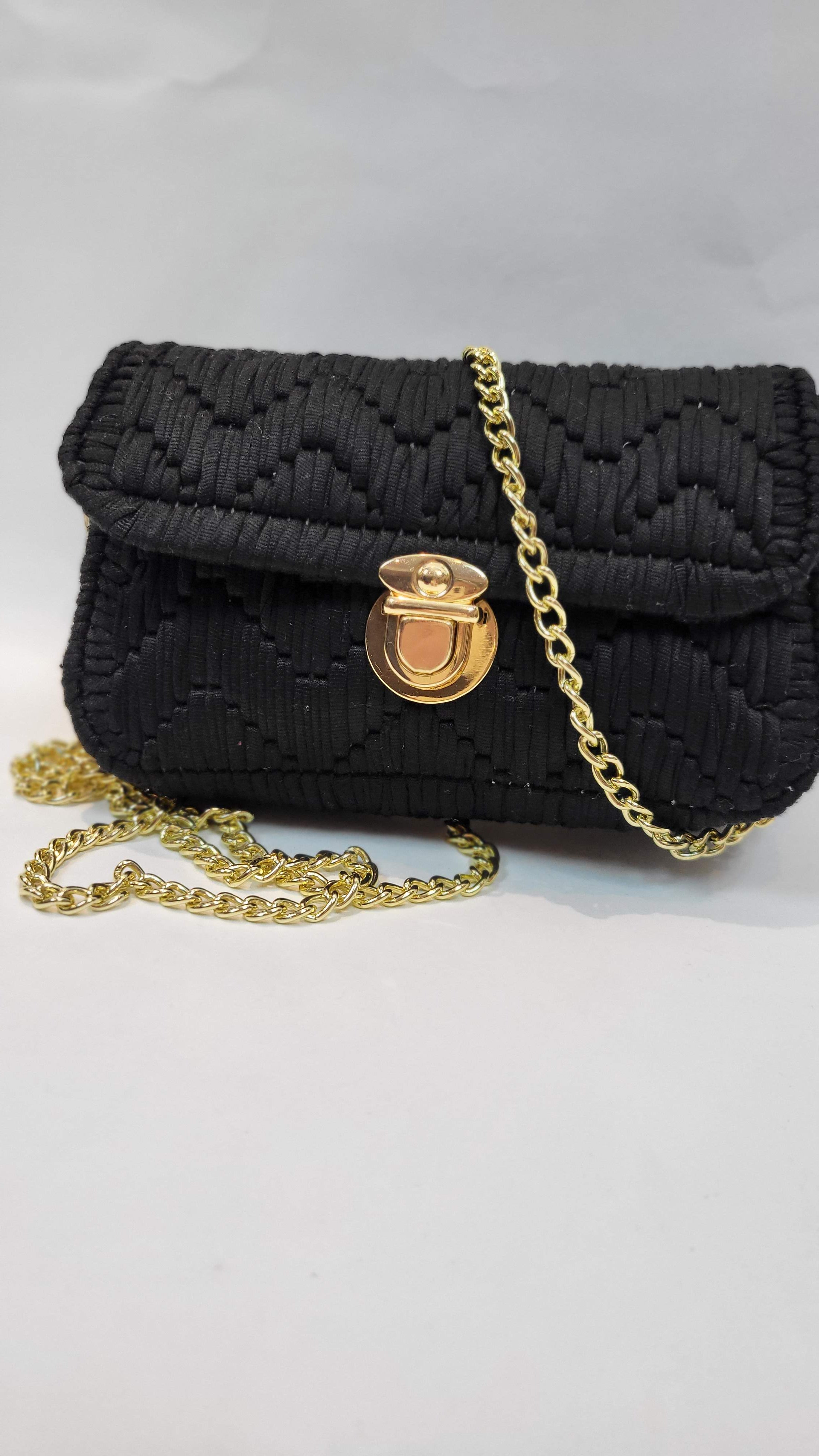 LUXURY HANDBAG BLACK