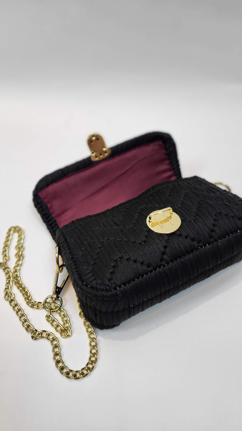 LUXURY HANDBAG BLACK