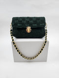 LUXURY HANDBAG GREEN