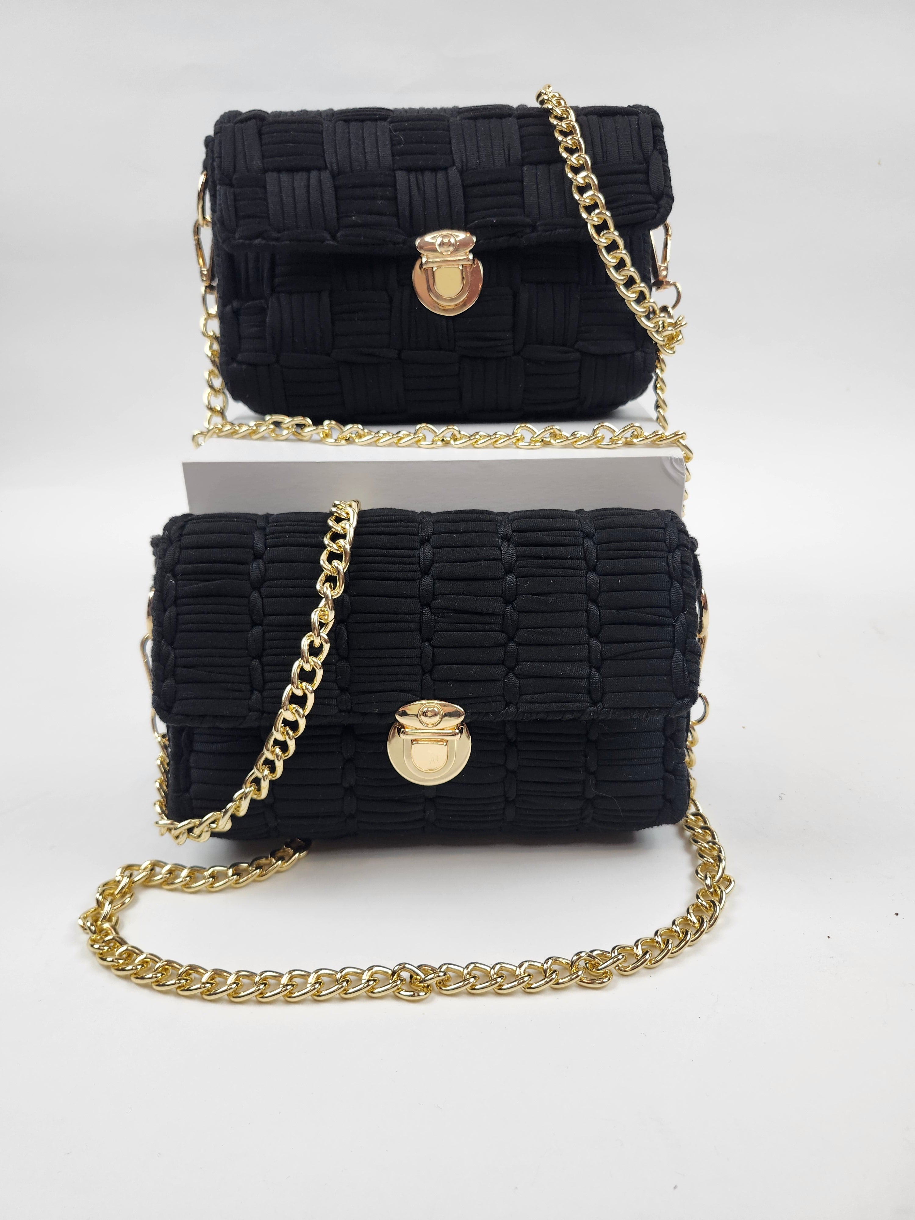 LUXURY HANDBAG BLACK