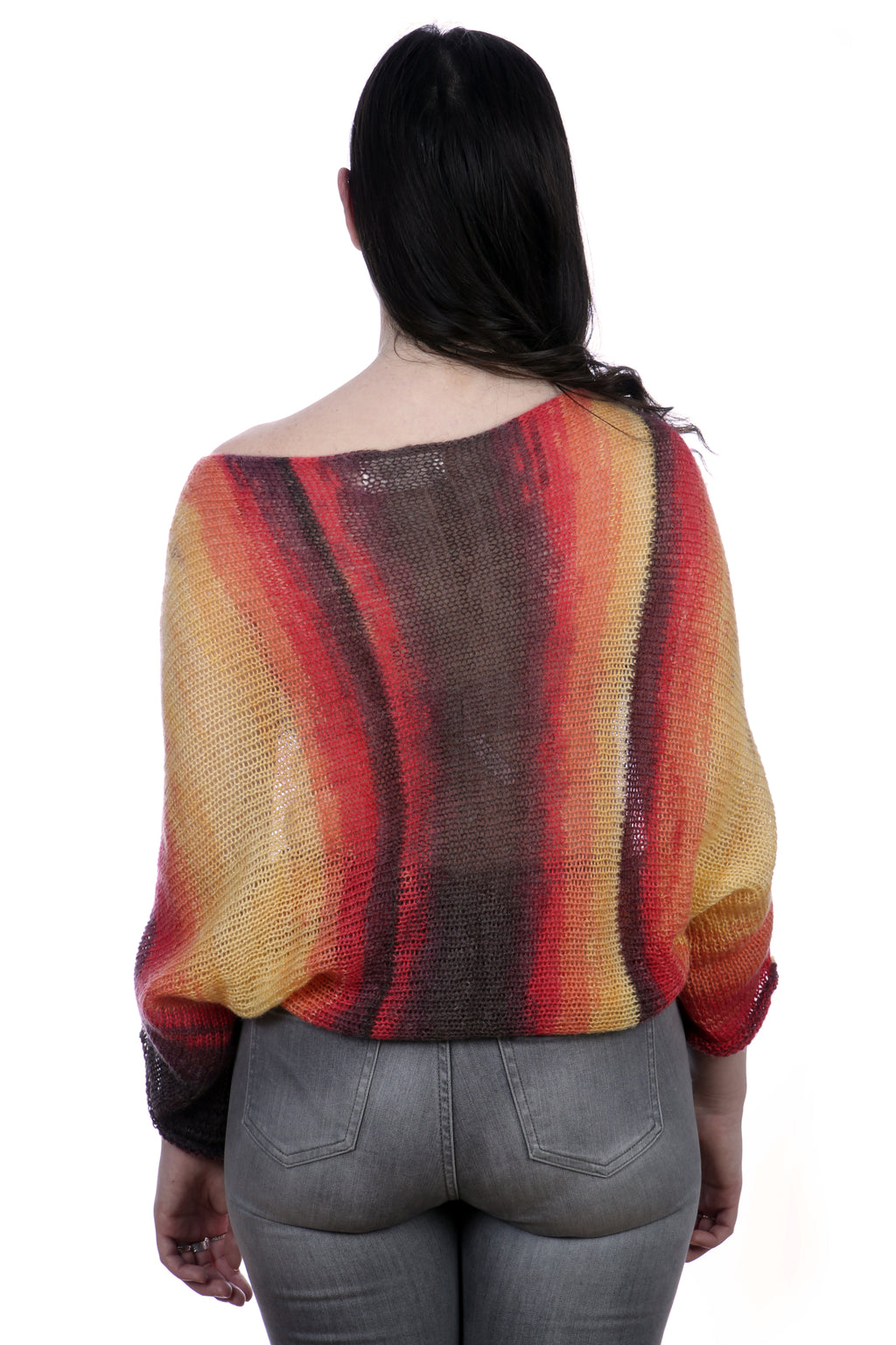 SUNSET BAT-WING SWEATER