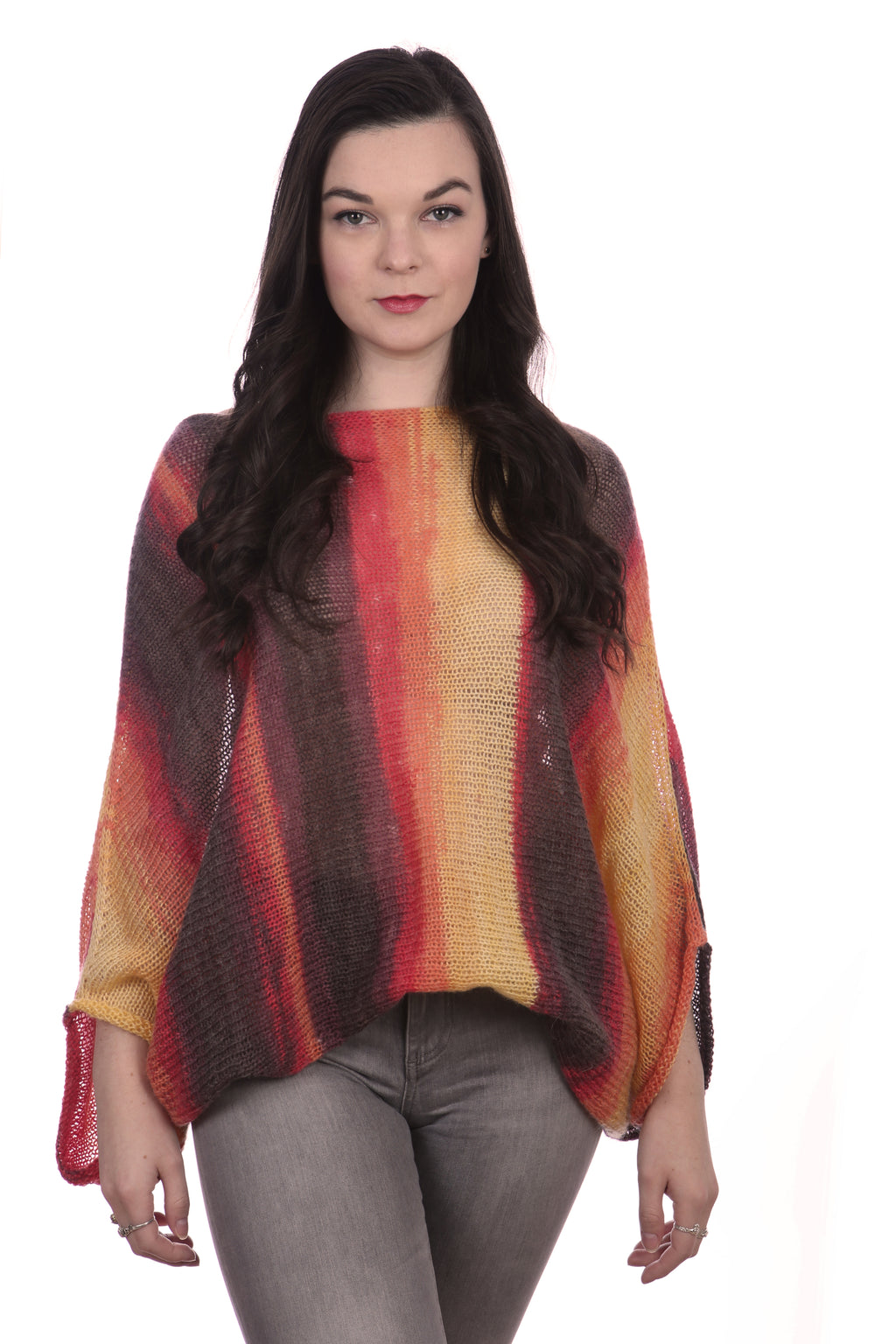 SUNSET BAT-WING SWEATER