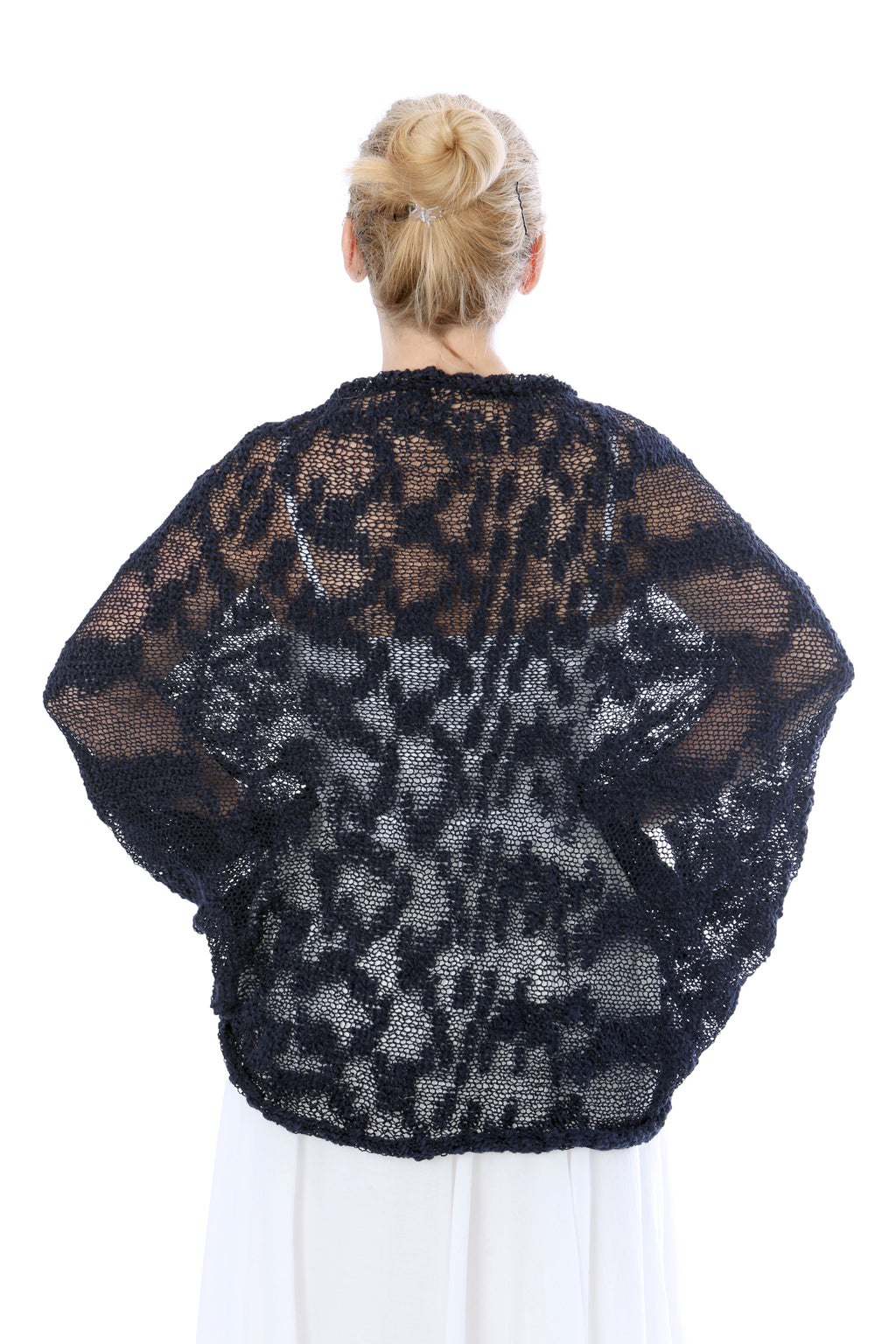COCOON SHRUG NAVY