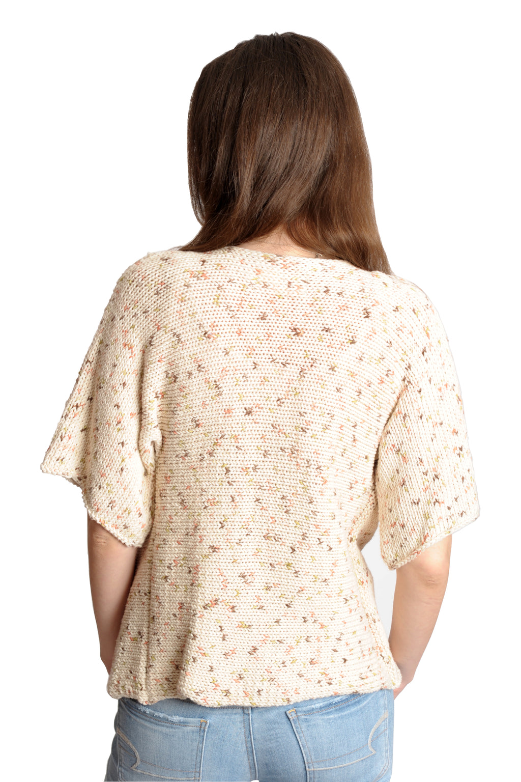 SONOMA PRINT COTTON TWISTER TOP